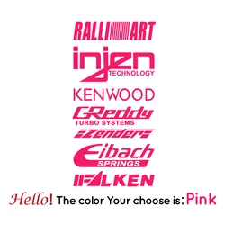 1pc Humorous Text Bike Sticker - -M21X42cm (TZ - X5663 - 3 - pink)