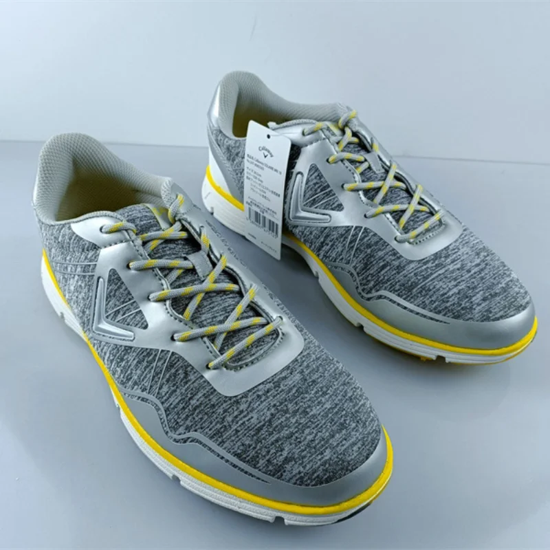

2023 New Arrival Golf Shoes for Men White Gray Gym Sneakers Mens Mesh Breathable Golf Training Man Non-Slip Walking Shoes Men