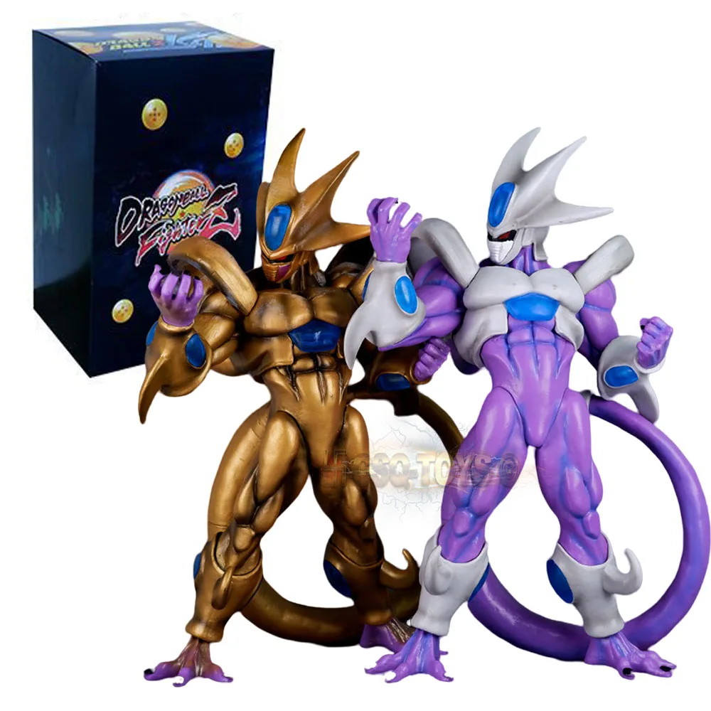 

Dragon Ball Strongest To Strongest Anime Celebrity Gold Cooler White Coora Action Figure Model Desktop Chassis Decoration Gift