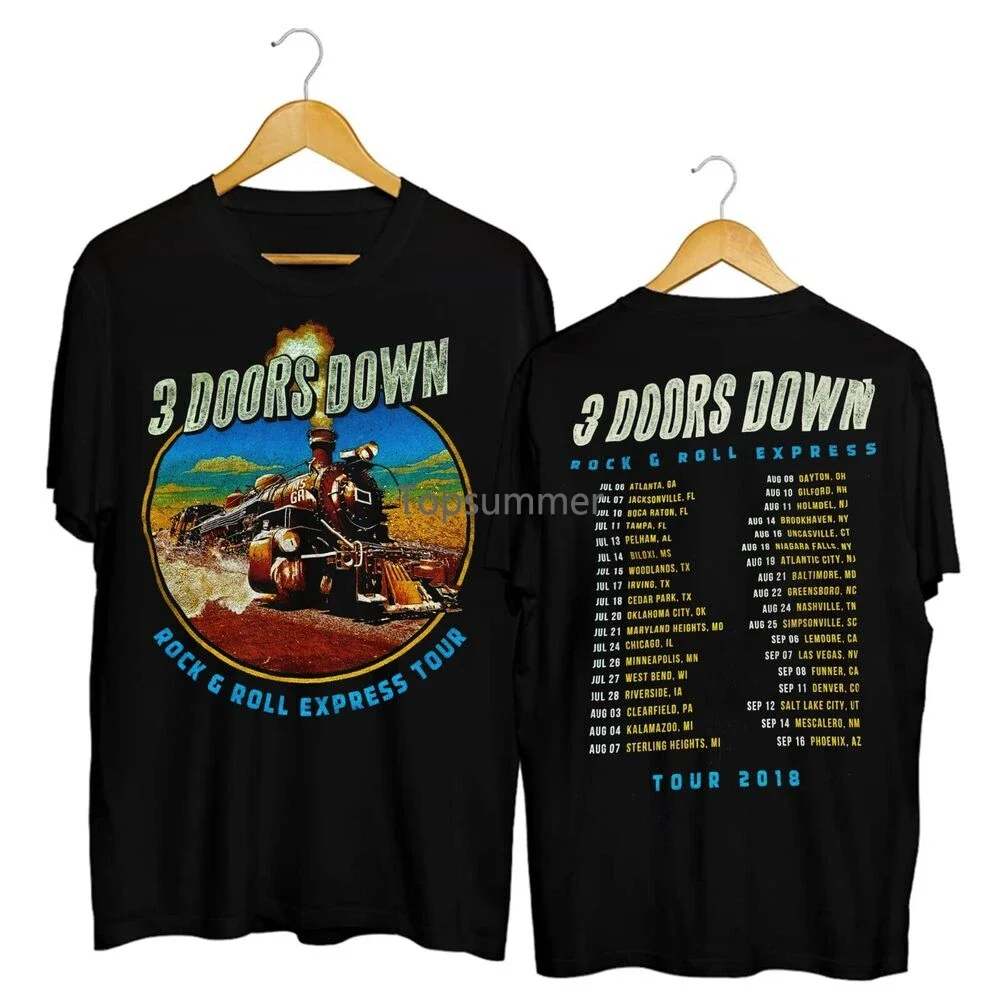 

Rare 3 Doors Down Tee Double Side Gift For Fans Men All Size Shirt 1N2474
