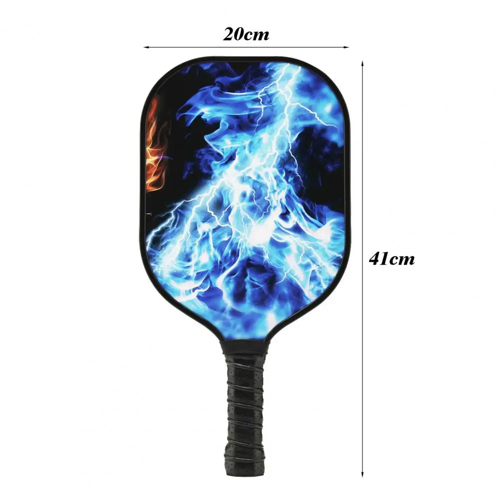 Pickleball Paddles Fiberglass Pickleball Paddles Lightweight Rackets with Sweat-Absorbent Handle for All Levels