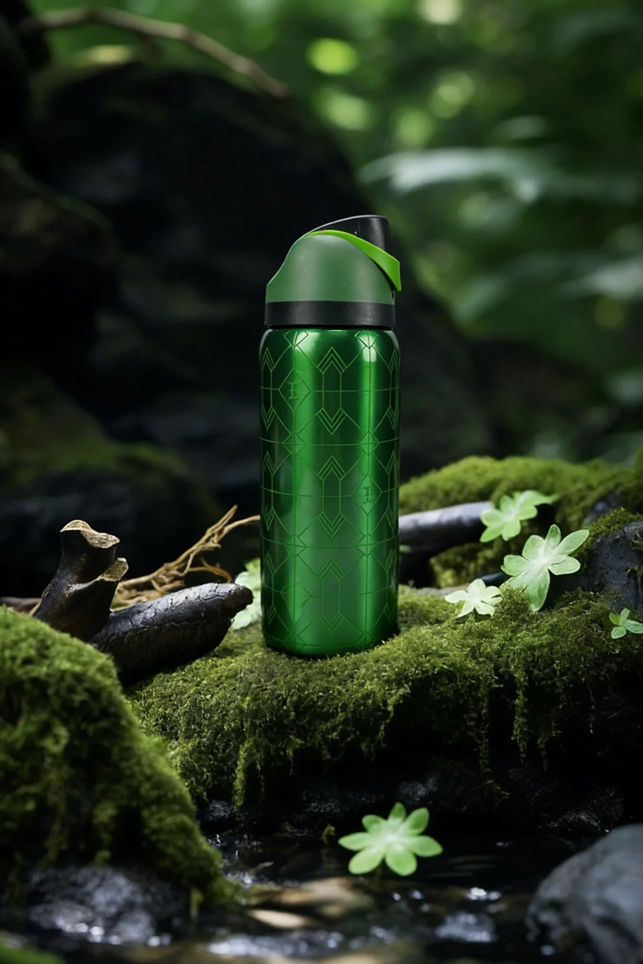 Owalaa emerald flash 32oz/945ml stainless steel insulated water bottle with straw,for daily sports outdoor,perfect gift