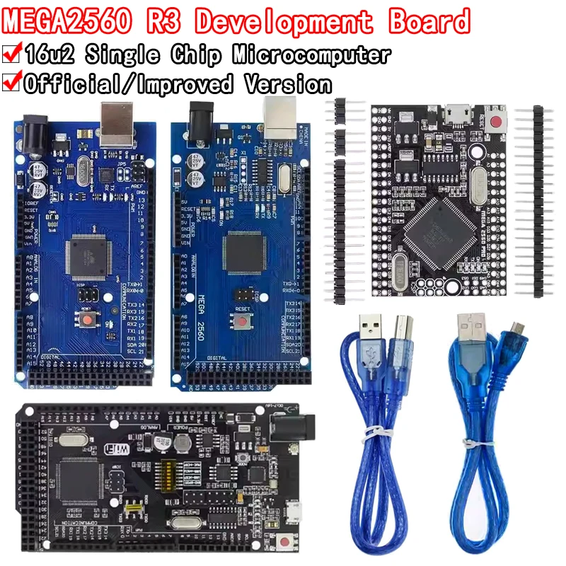Mega2560 ATMEGA16U2 / Pro Mini MEGA 2560 Mega + WiFi R3 ATmega2560 Chip CH340G Für Arduino UNO R3 Entwicklung Bord weMos ESP8266