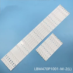 LED Backlight Strip LBM470P1001-M-2(L) LBM470P1001-M-2(R) For 47PFS7109/12 47PFK7109/12 47PFK6589/12 47PFT6569/60 47pfg5909