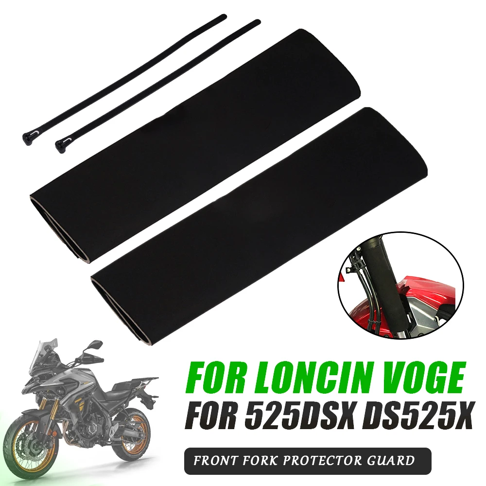 Protezione Forcella Anteriore Moto Protezione Ammortizzatore Copertura Protezione Avvolgere Pelle Per Voge 525 Dsx 525 525Dsx Valico Ds525X 2023