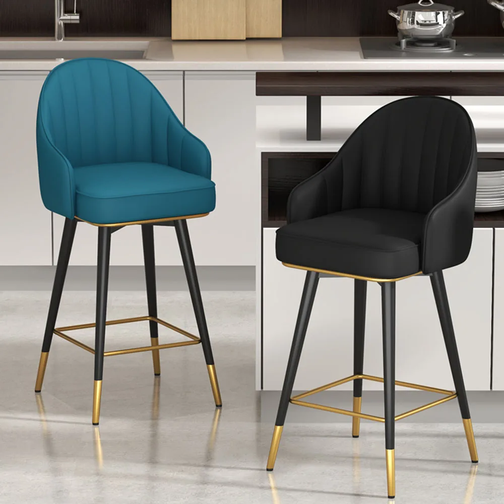 

Modern Reception Desk Bar Chair Vanity Living Room Mid Century Kitchen High Chairs Fashion Barber Tabourets De Bar Home Decor