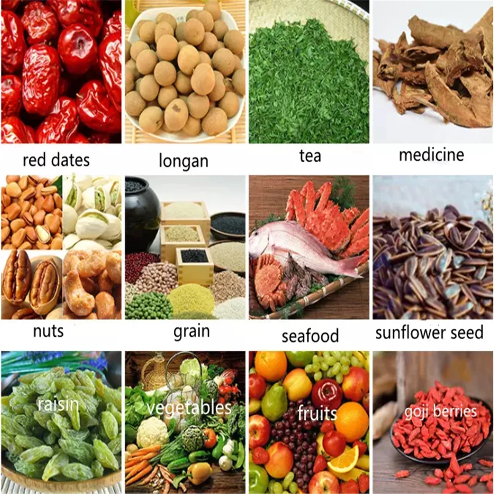 Commercial Fruit Vegetable Dehydrator Electric Food Dryer Pull Out Noddle Drying Machine Made in China