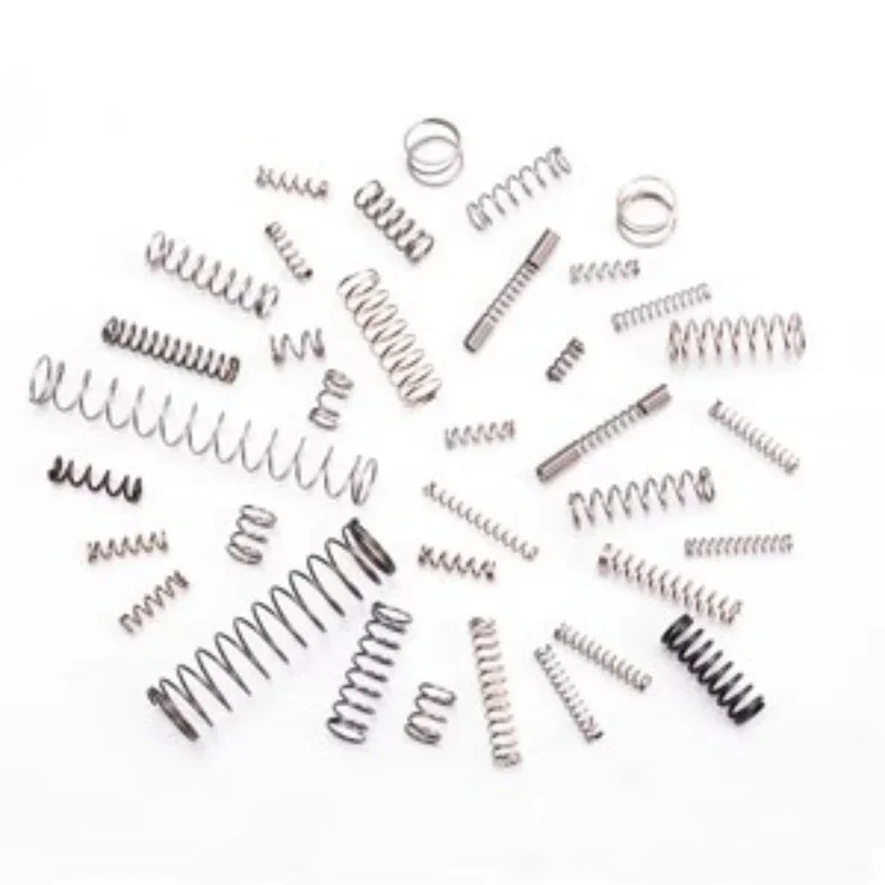 10pcs/Lot 0.2mm 304 Stainless Steel Micro Small Compression Spring OD 1/1.5/2/2.5/3/3.5/4mm  Length 5mm 8mm 10mm 12mm 15mm 25mm