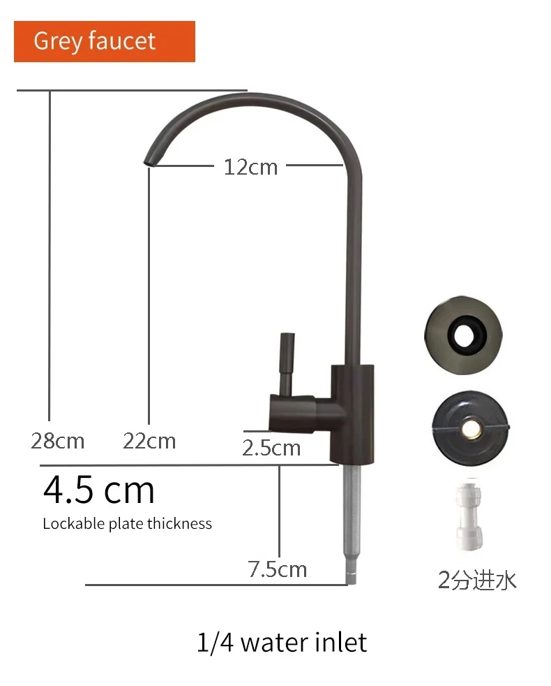 전기 워터 펌프 수도꼭지 갤리 자동 물 흡입 펌프 12V 1.5 L/min 캐러밴 Motorhome 보트 주방 워터 펌프
