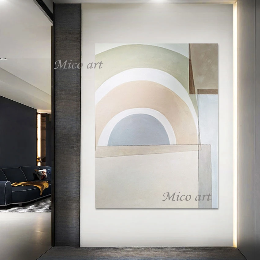 

Modern Handmade Paintings Canvas Abstract Canvas Art Frameless Idea Design Wall Art Pictures For Hotels Decoration Artwork