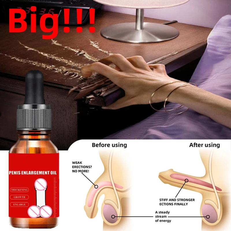 Penis enlargement  oil Extension Enlarge Growth thickener penis enlarger for men 2023 enlarged male and thicken dick