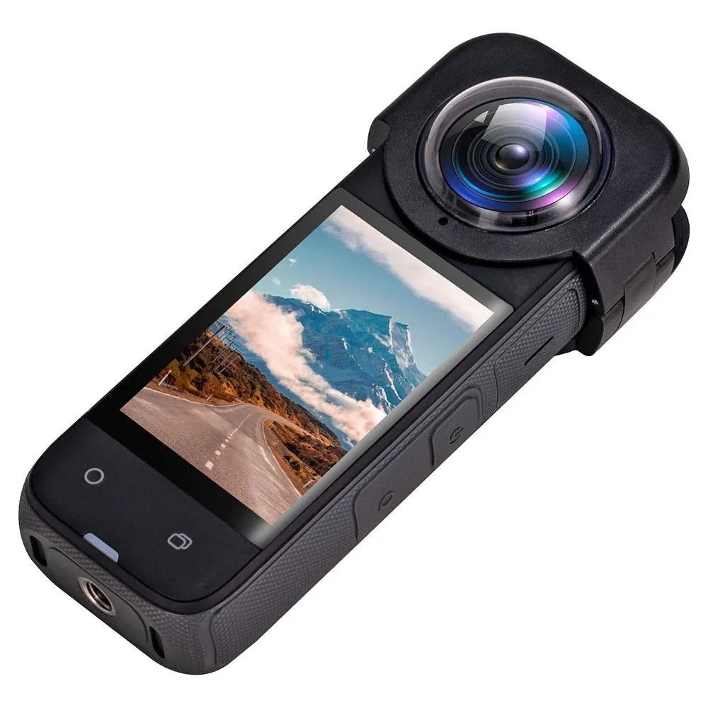 스크래치 방지 렌즈 가드 전체 보호 클립 버클 렌즈 보호 커버, Insta360 X4 용 파노라마 강화 유리