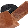 Cowhide Anti-magnetic Men's Money Clip with Iron Suction Retro Multi-card Card Holder Multifunctional Ultra-thin Short Wallet 4