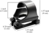 Scuba Dive Universal Plastic Clip Snorkel Keeper Retainer Replacement Snorkeling  Quick-release oval clip plastic 2