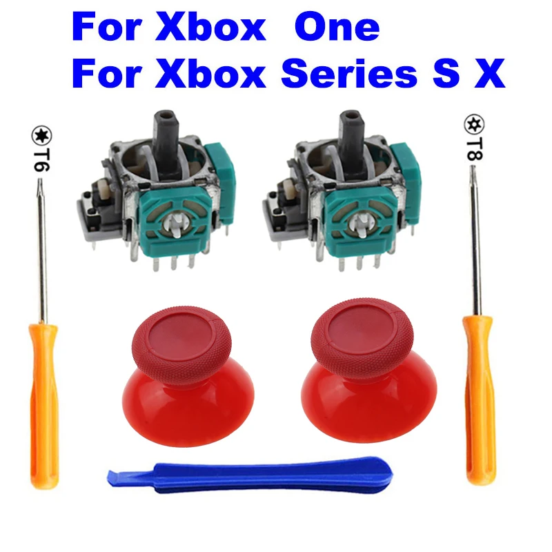 Dual 3D Analog Joystick and ThumbStick Sensor Module Set