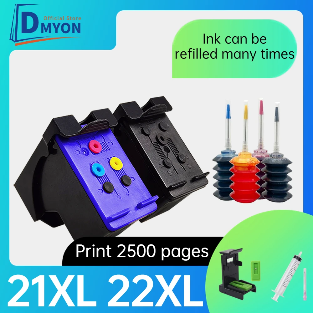 

Картридж для принтера HP 21 22 XL OfficeJet 4315 4315v 4315xi 5600 5605 5610 5610v 5610xi