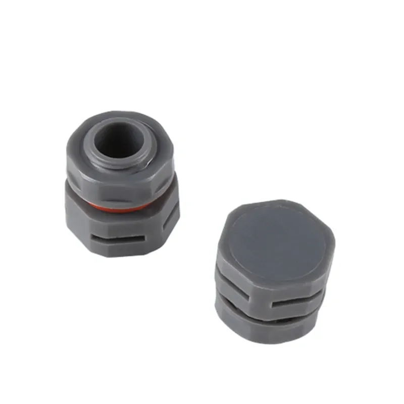 Plastic Pressure Air Vent Plug PTFE Membrane IP68 Screw Vent Valve Black Plug in Breathable for Chemical Packaging m5 m6