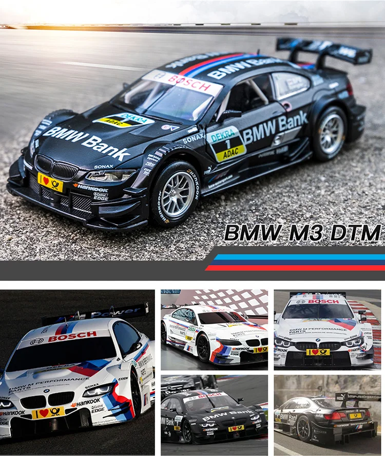 1:32 M3 DTM Racing Alloy Car Model Diecasts & Toy Metal Vehicles