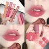 Cappuvini 6 Color Juice Jelly Lip Gloss Long Lasting Moisturizer Water Light Lipstick Mirror Gloss Lipstick Affordable Makeup 2