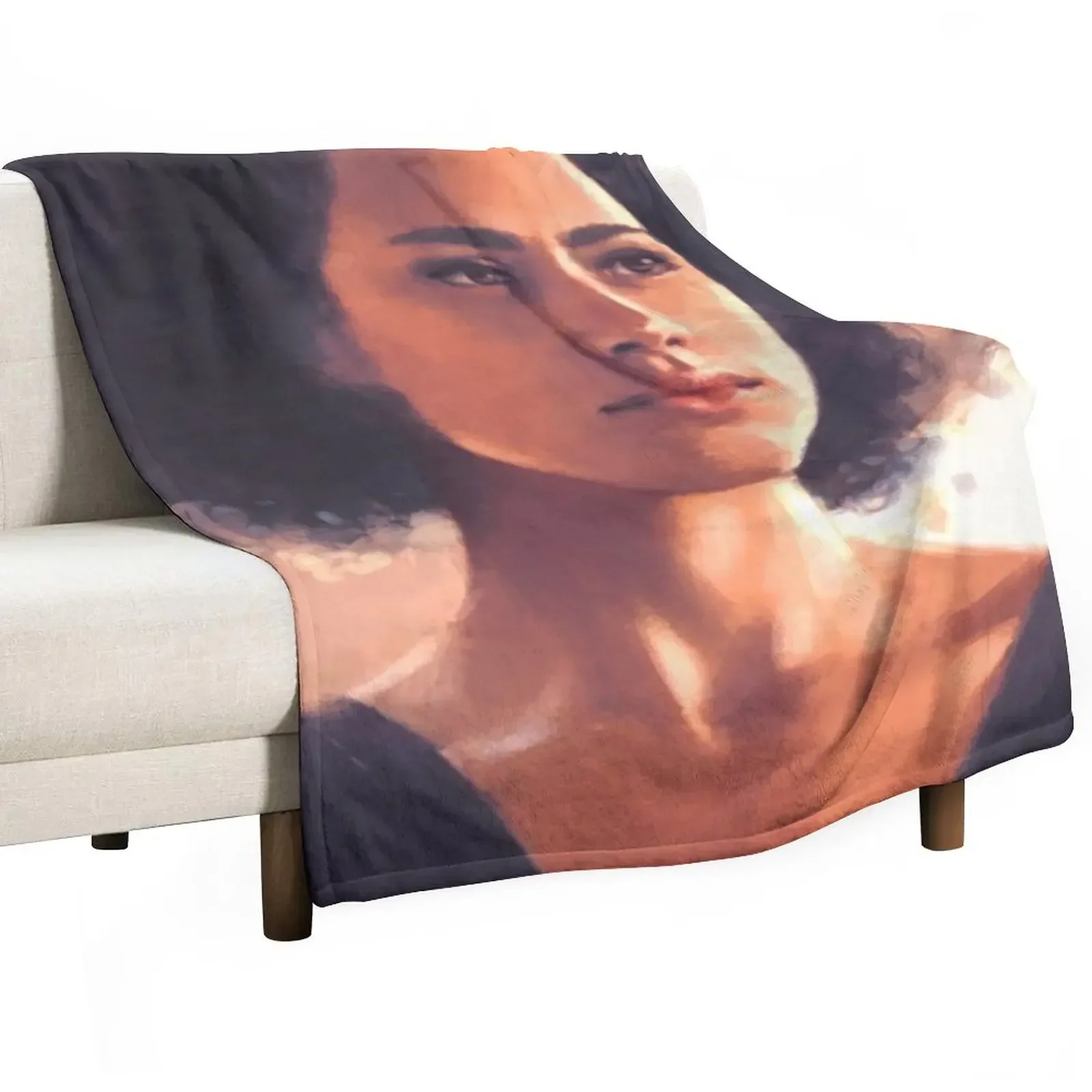 

New The Queen's True Hand Throw Blanket Luxury Brand christmas gifts Warm Blankets