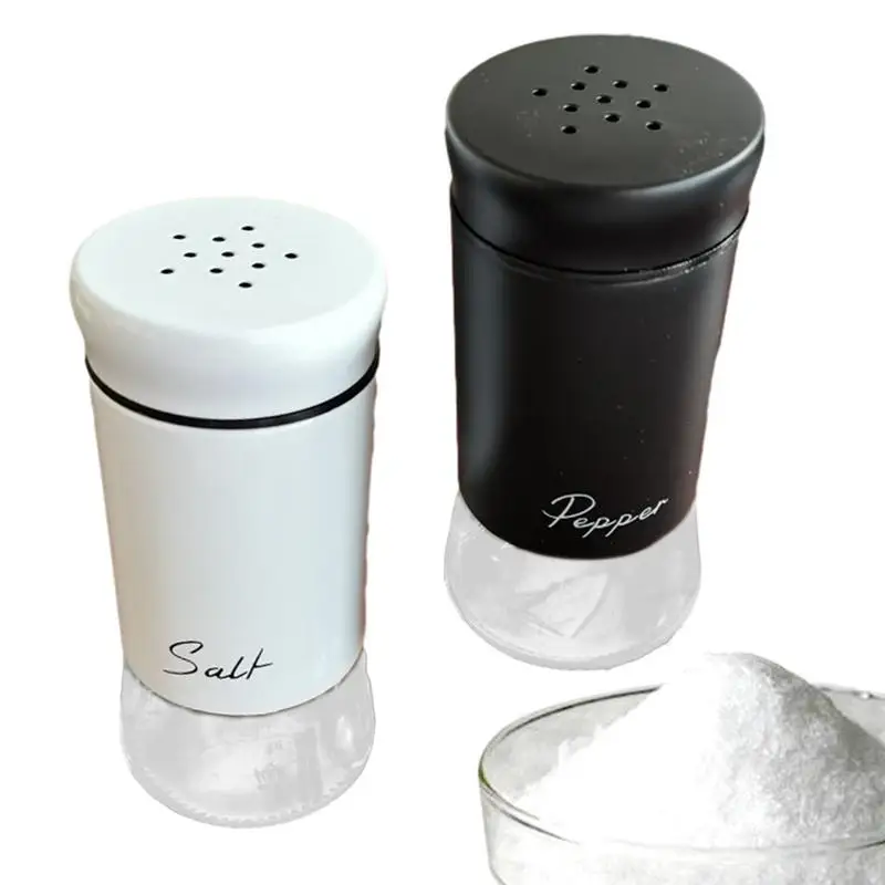 

Salt And Pepper Grain Mill Shakers Stainless Steel Food Grinder Pulverizer Spices Jar Pepper Shakers Container Kitchen Tools