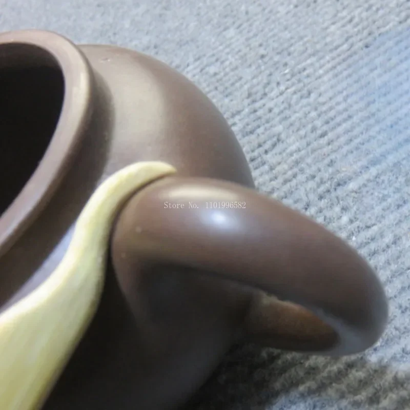 Pottery Purple Clay Teapots Make Joint Finishing Bakelite Bamboo Tools DIY Manual Ceramic Teapots Handle Bonding Smoothing Tools