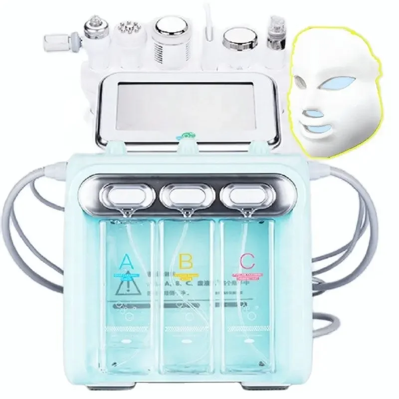 

Многофункциональная кислородная струйная очистка воды 7 в 1 H2O2, гидравлическая машина, Аква-пилинг, омоложение кожи, антивозрастное косметическое оборудование