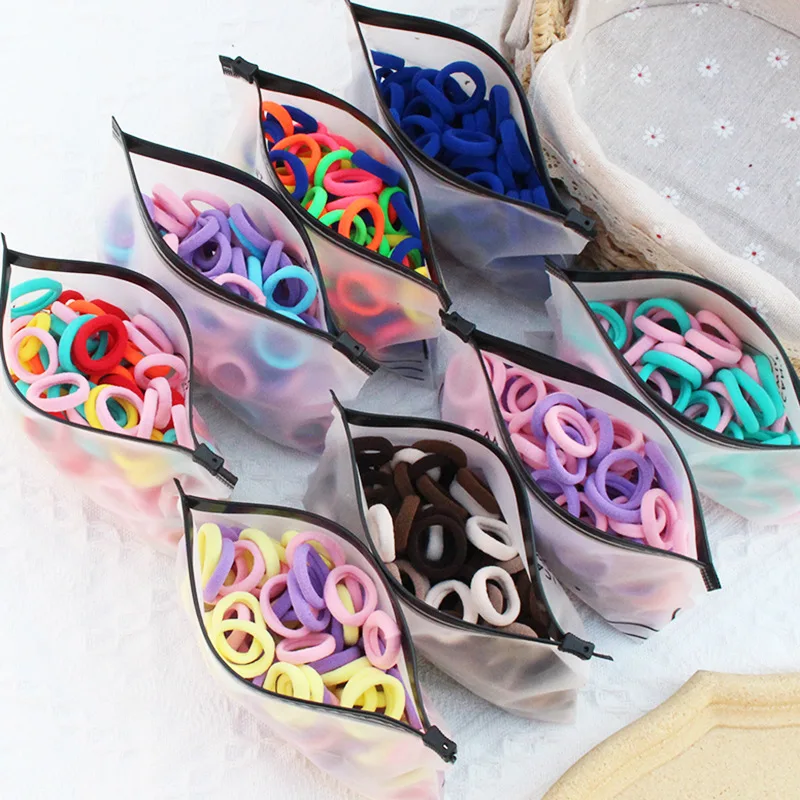 

50/100Pcs Nylon Elastic Hair Bands for Children Colorful Scrunchie Hair TiesRubber Band Kids Hair Band Girl Hair Accessories