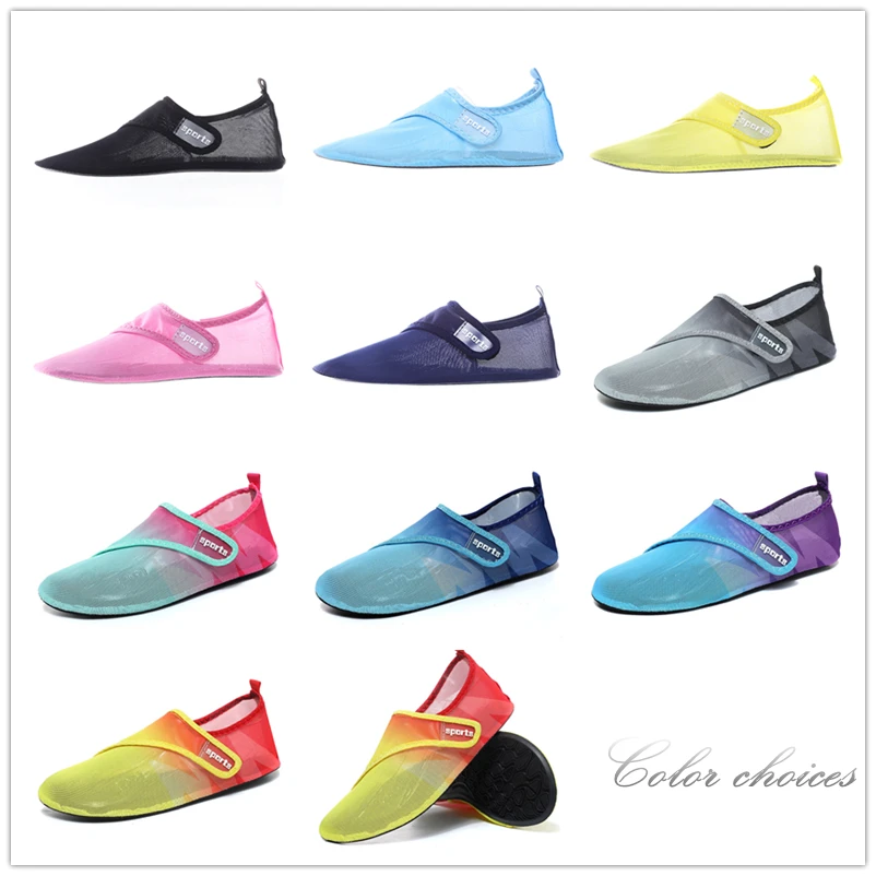 Water Shoes Quick Dry Beach Shoes Men Women Aqua Shoes Light Diving Surfing Sandals Pool Swimming Breathable Seaside Barefoot Water Sneakers