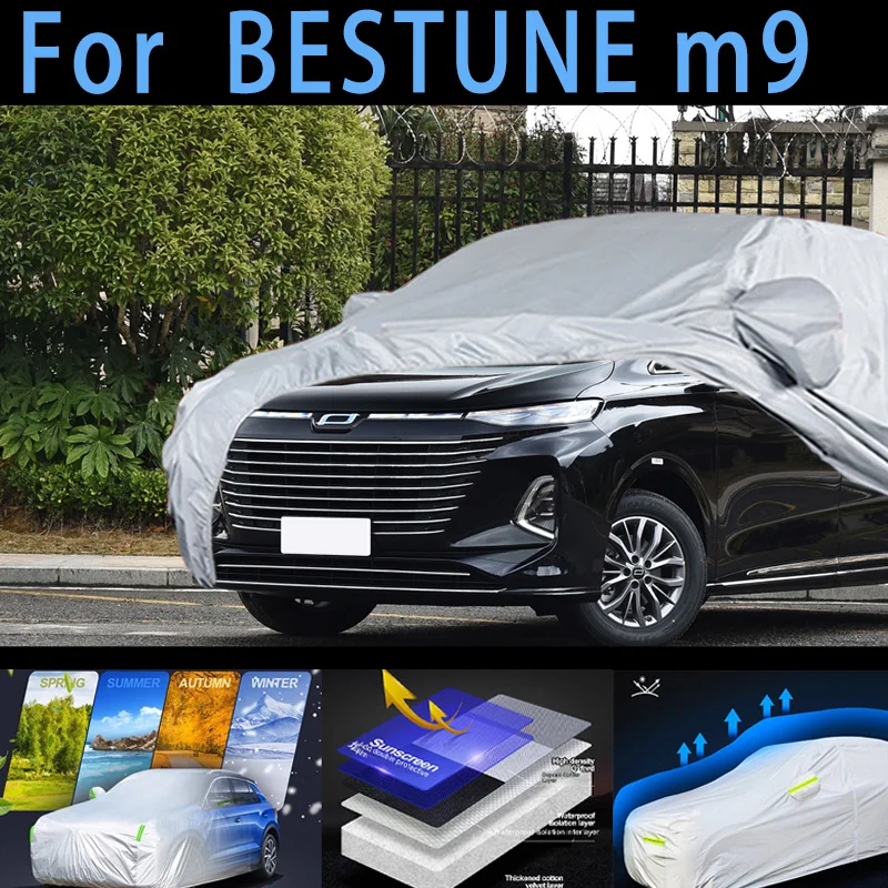 

For BESTUNE m9 Car protective cover,sun protection,rain protection, UV protection,dust prevention auto paint protective