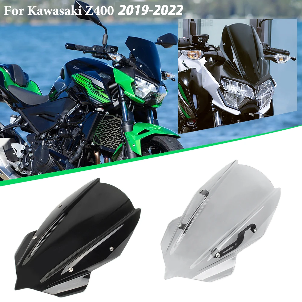 Light Smoke Ship from US! Motorcycle Z250 Z400 Windshield Windscreen Airflow Wind Deflectors Fly Screen Visor Pare-brise Protector for Kawasaki Z 400 Z 250 Accessories 2019 2020 2021 19 20 21 Light Smoke Ship from US! Motorcycle Z250 Z400 Windshield Windscreen Airflow Wind Deflectors Fly Screen Visor Pare-brise Protector for Kawasaki Z 400 Z 250 Accessories 2019 2020 2021 19 20 21