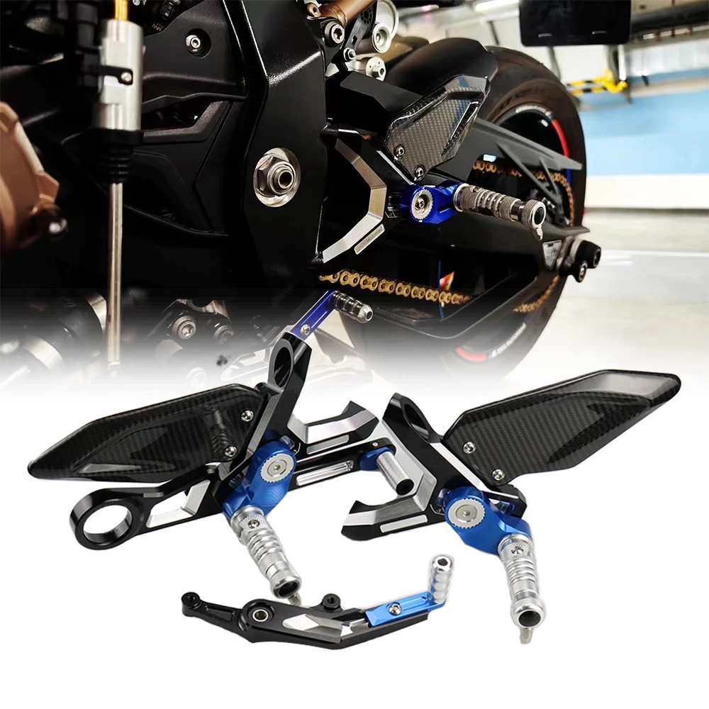 Bmw R100rs Parts Black Aluminum Rearset Footpeg Kit For BMW K100