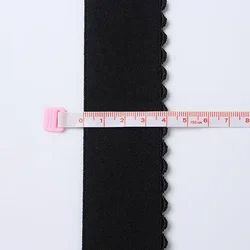 Versatile 40mm Nylon Elastic Band for Sewing and Craft Projects (Black)