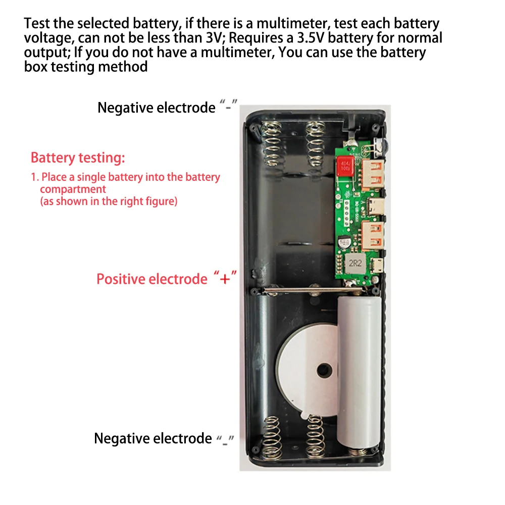 Battery Charger Powerbank Case 5 Slots 21700 Battery Charger Case DIY Power Bank Box With LED Digital Display Screen Batteries Charging Power Bank Shell