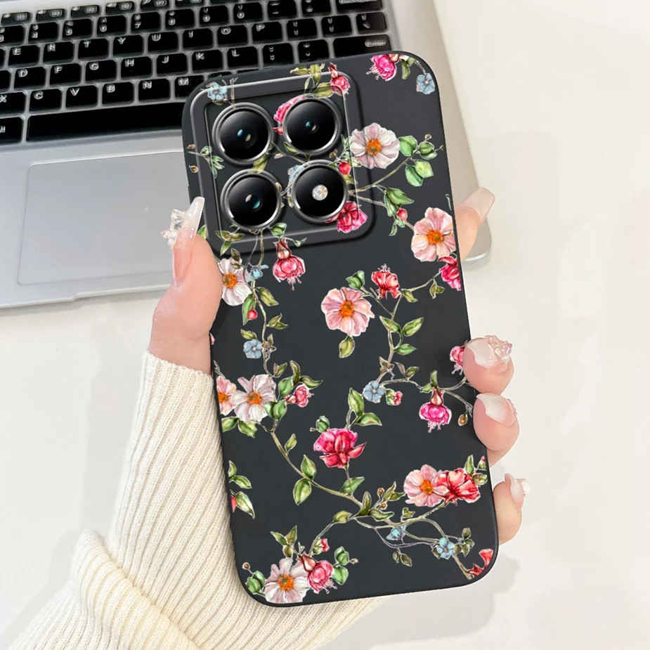Luxury Sunflower Cartoon Girls Soft Silicone Phone Case