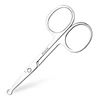 Multifunctional Stainless Steel Nose Hair Cut Round Head Small Scissors Manual Eyebrow Trimming Beard Scissors Beauty Tool 4