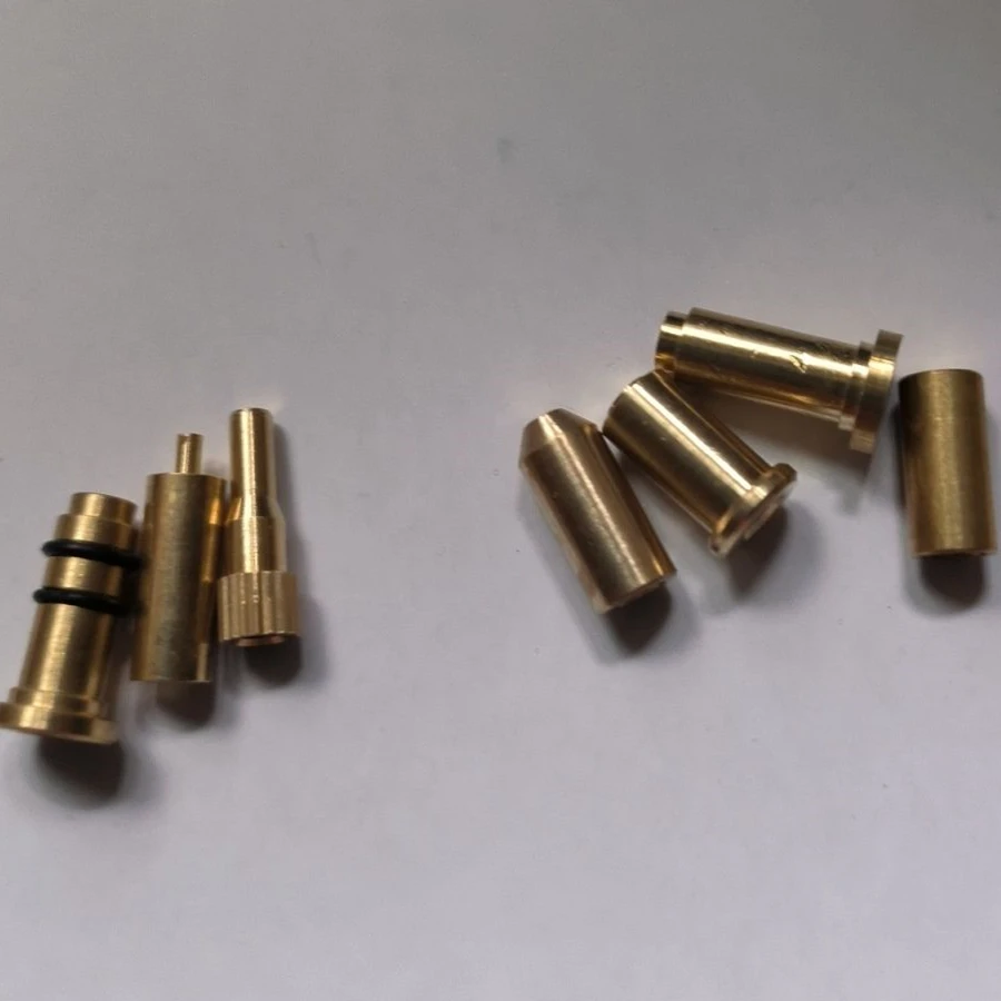 1pcs Brass Copper Nozzle Refill Butane Gas Adapter Lighter Repair DIY Replace Part For Dunhill Dupont And Other Famous Lighter 2