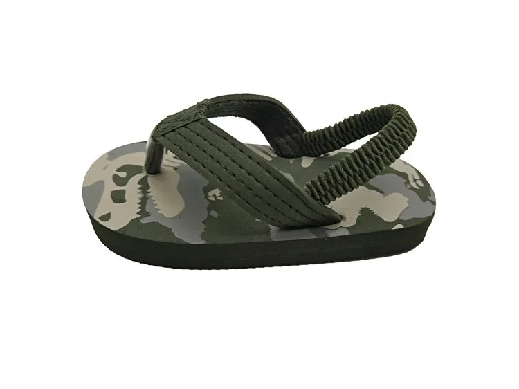 New Summer Children Beach Shoes Toddler Boy House Slippers Anti-slip Flip Flops Outdoor Sandals Kids Cartoon Water Shoes for Boy 3