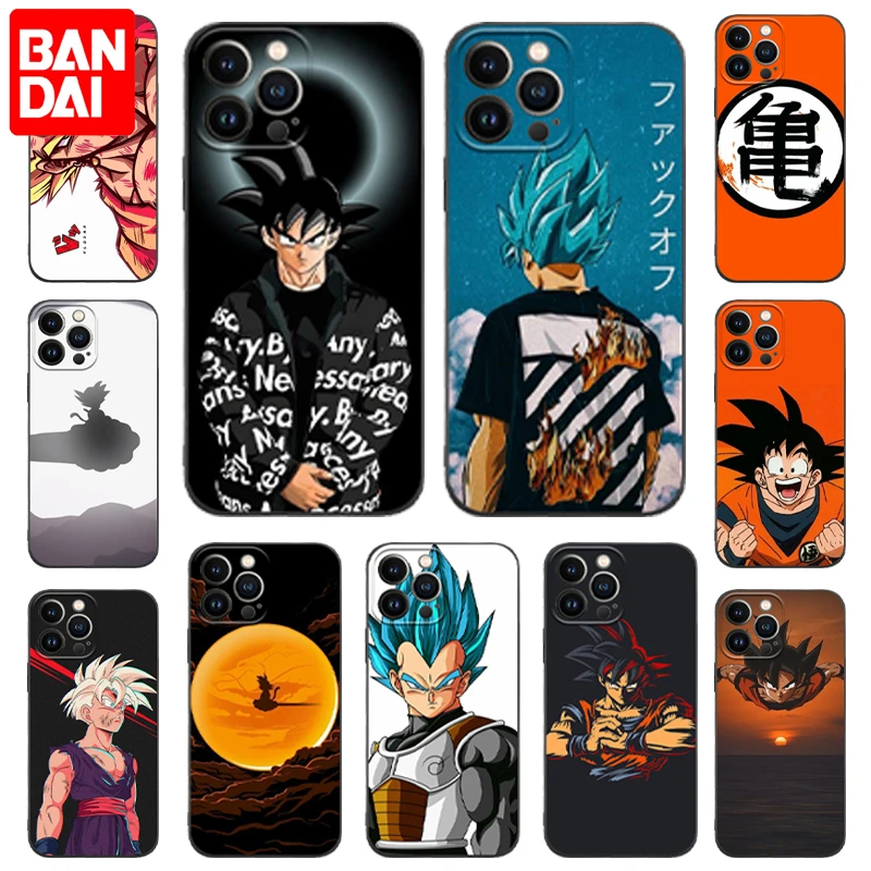 11 cases Bandai Dragon-Ball-Z Son-Goku Phone Case For iPhone 13 12 Pro Max 11 Mini XS Max X XR 7 8 Plus Back Cover Soft TPU Shell Fundas iphone xr phone case