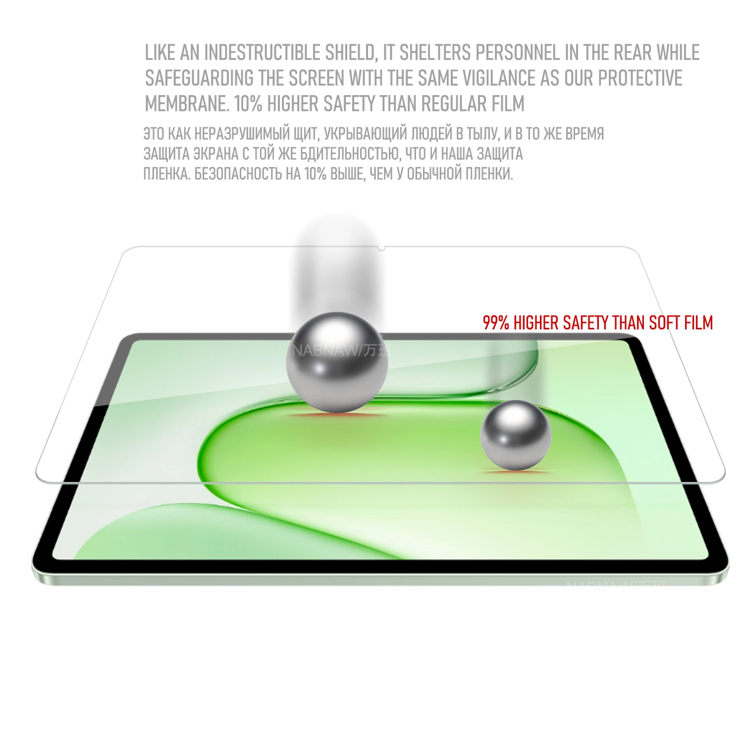 Premium Full HD Tempered Glass Screen Protector with Scratch-Resistant Oil-Coating, 2-Pack