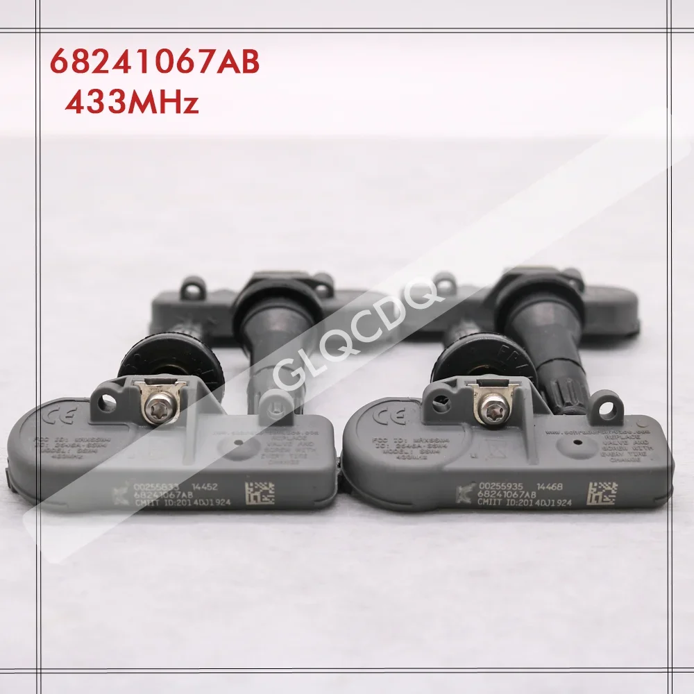 ũ̽  ǾƮ  þ  Ŀ Ÿ̾ з , TPMS 56029398AB, 68241067AA, 68241067AB, 56029398AA, 4 Ʈ
