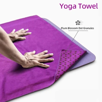 Yoga towels, hot and spicy yoga mat towels 1