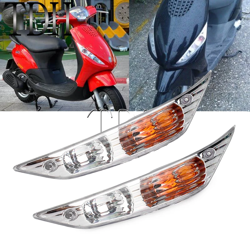 Indicatori Di Direzione Anteriori Moto Indicatore Di Direzione Scooter Per Zip 2 50Cc 100Cc 125Cc Ssl 25 50 100 125 Cc Ac Cat Lc 4 Tempi 1999-Up