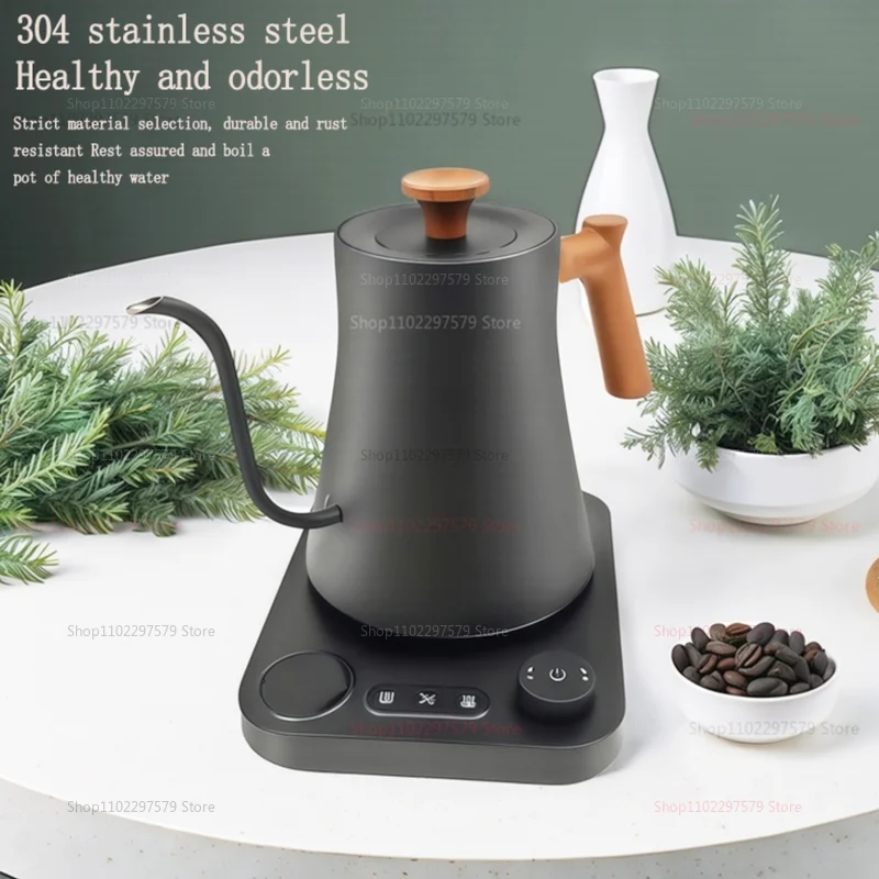 0.9 لتر غلاية القهوة الكهربائية بالتنقيط الفولاذ ا...