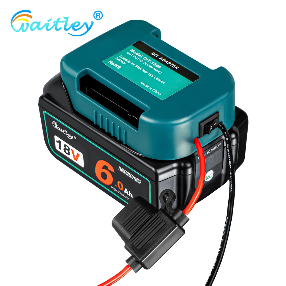 External Battery Adapter Converter for MT Makita 14V/18V Battery DIY