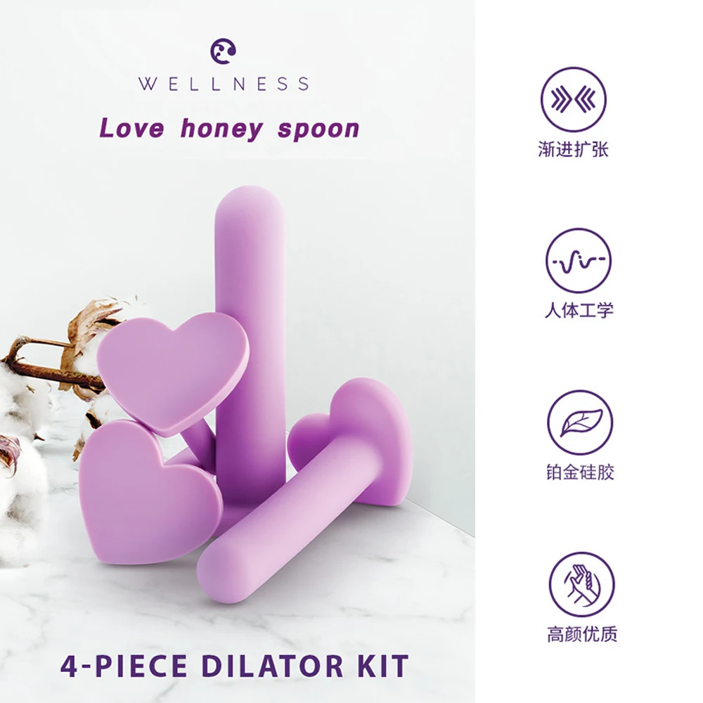 New Anal Plug Wellness Dilator Kit for To Stretch The Vaginal Opening and Depth for Anal Opening and Depth Sex Toy for Couples