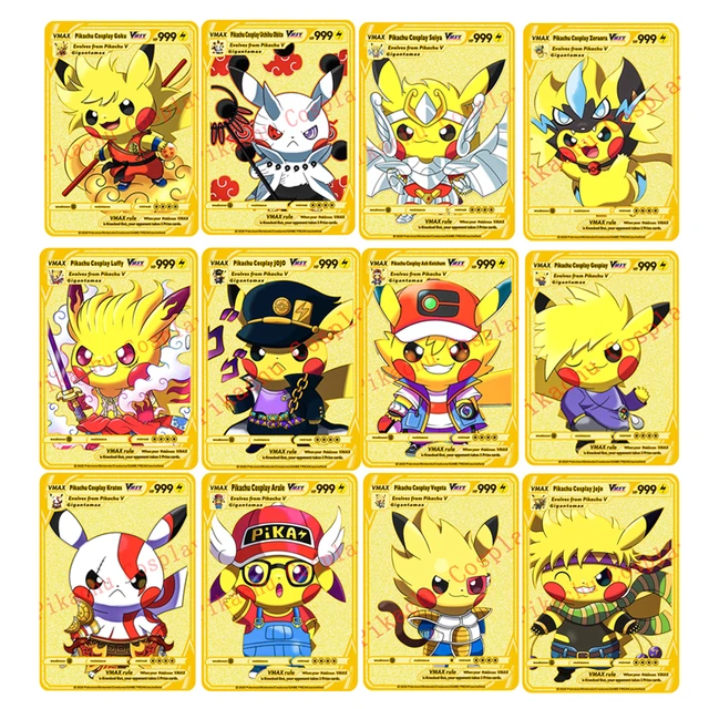 Pokemon Cards Flash DIY Pikachu Illustrator Cards Battle Game Classic  Pokémon Card Collection gift for Children boy's toy - AliExpress