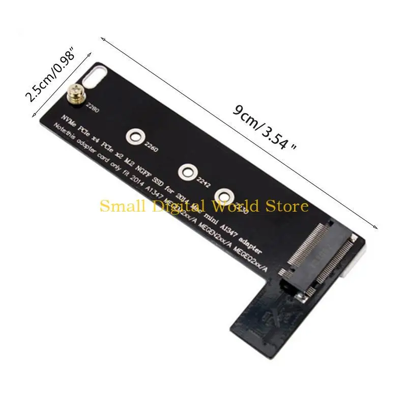 Mini 2014 Late A1용 M.2 SSD용 Express 카드 라이저 어댑터 NVMe용 77UB PCI