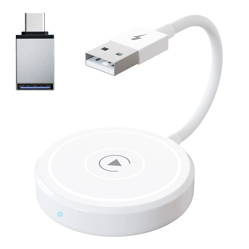 

Carplay Wireless Adapter For Apple 5Ghz Wifi Automatic Connection Bluetooth Carplay Adapter For OEM Car Model 2015+