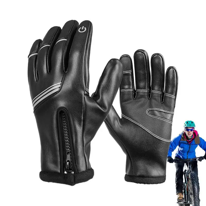 

Motorbike Touchscreen Gloves Waterproof Windproof Protective Gloves Motocross Riding Cycling Bicycle Full Finger Gloves